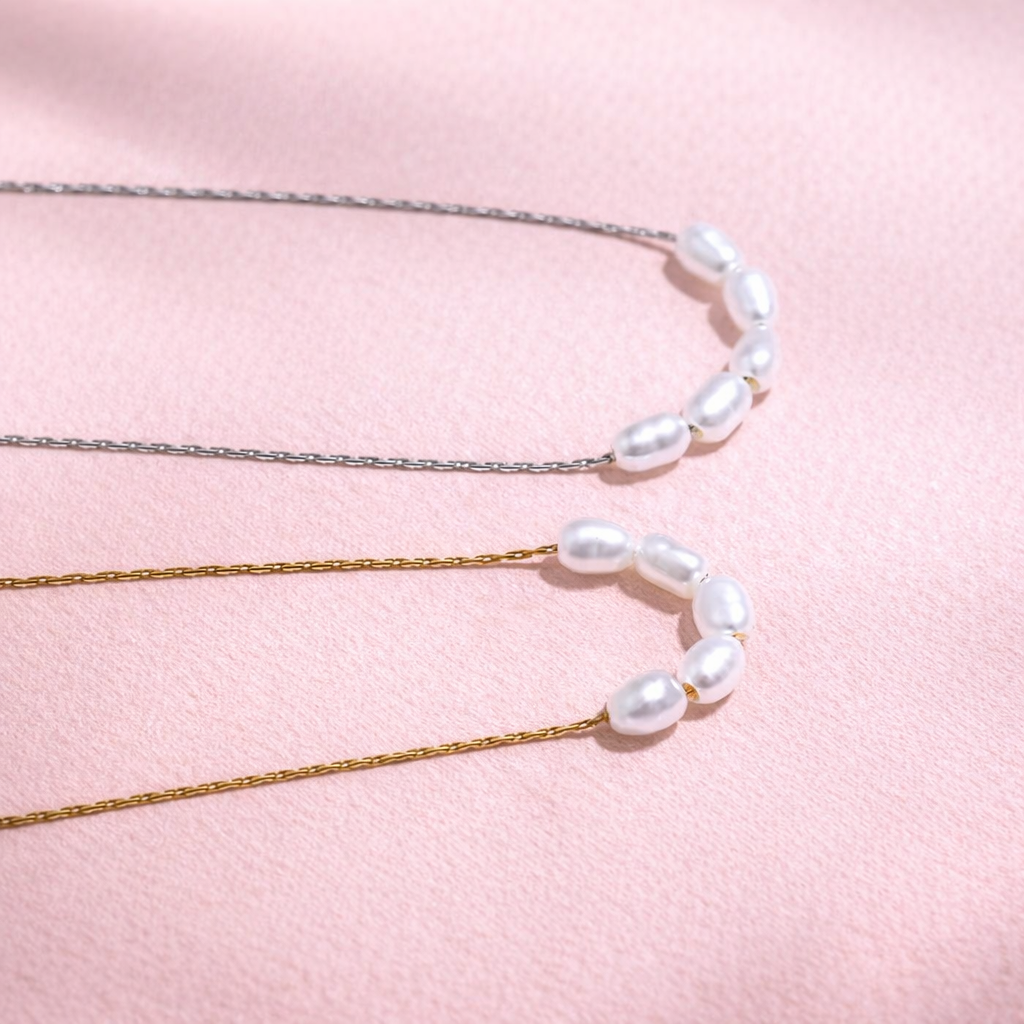 Collar 5 perlas