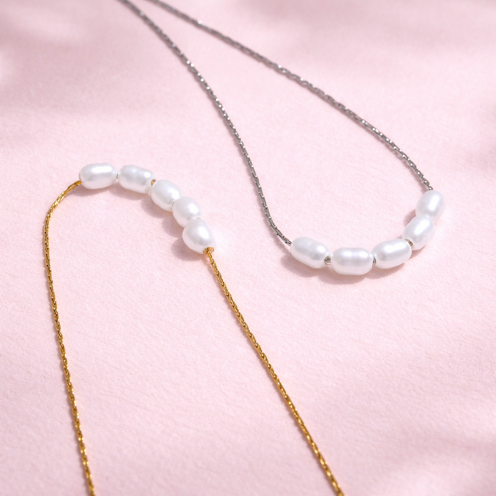 Collar 5 perlas