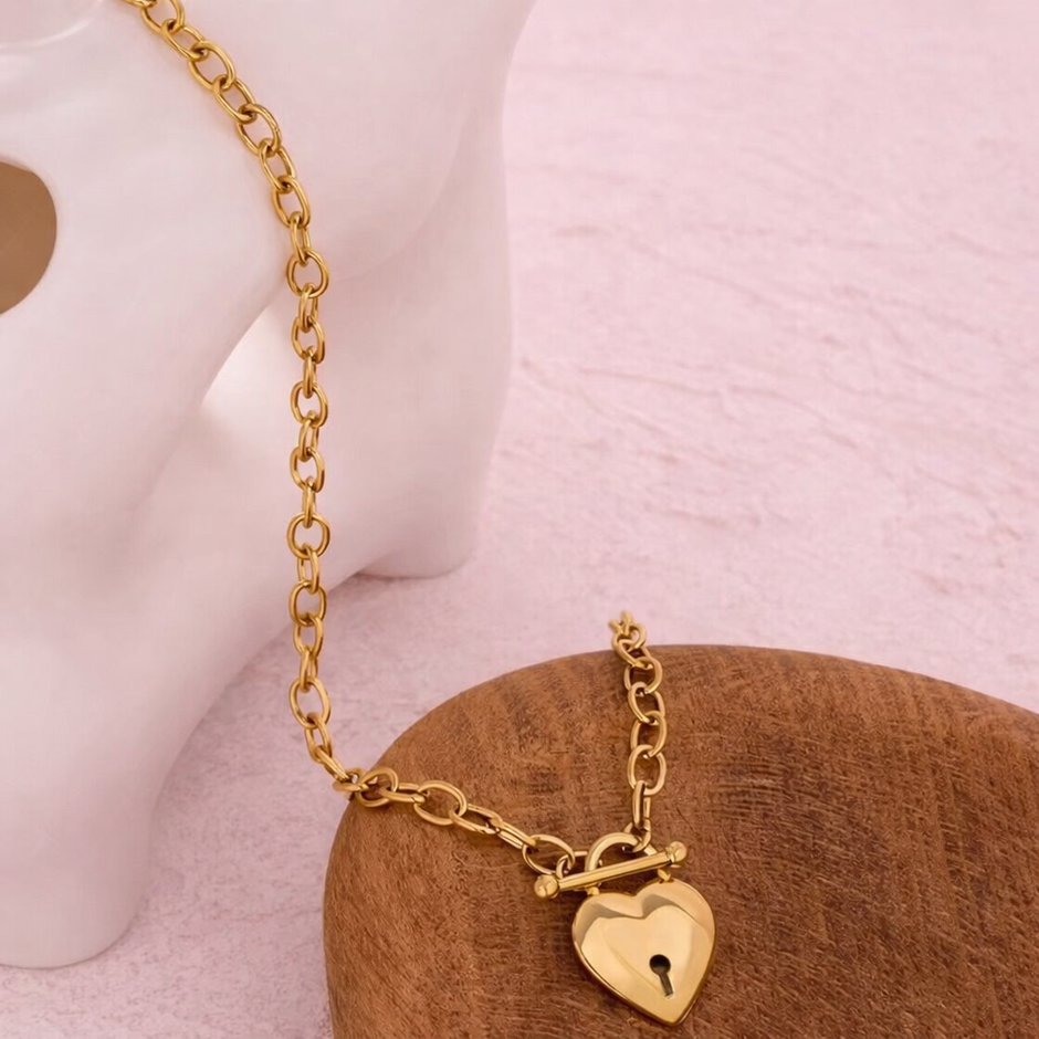 Collar Candado Eternal Love