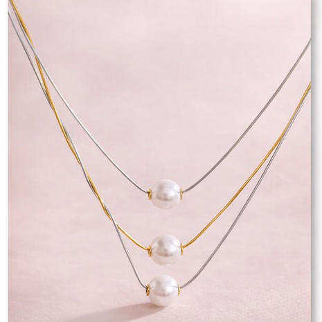 Collar Triada Perla