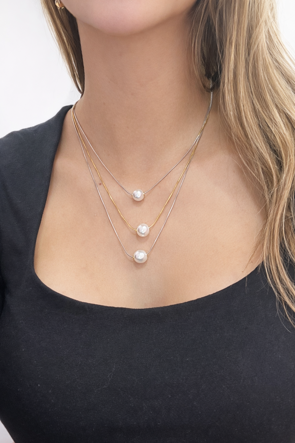Collar Triada Perla