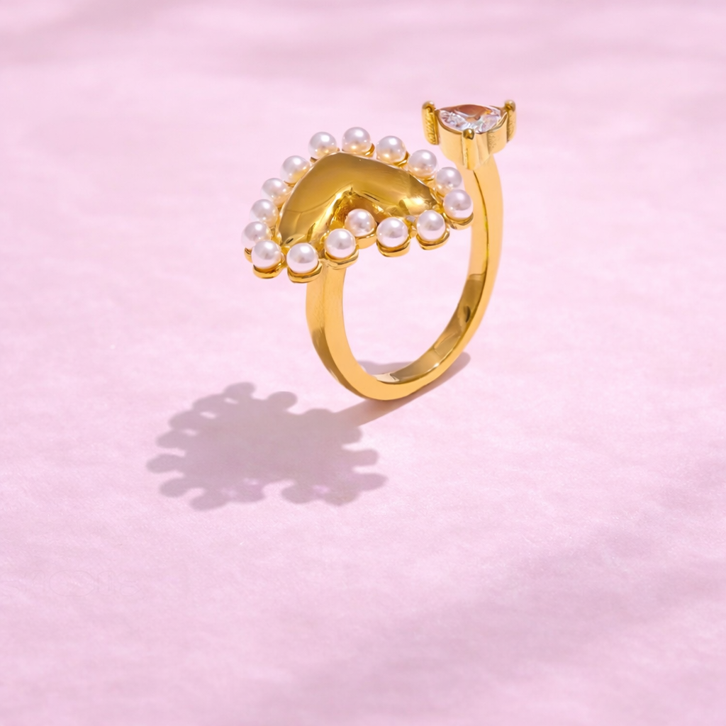 Anillo Amore pearl