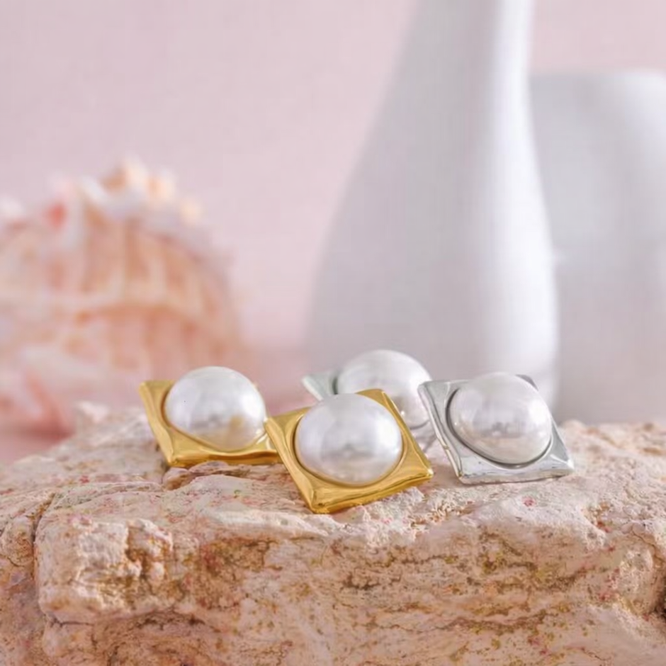 Aretes Perla Eclipse