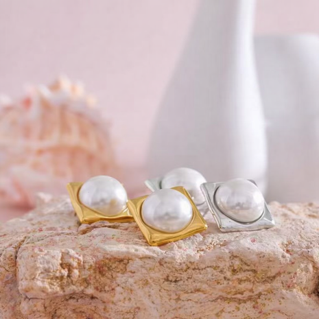 Aretes Perla Eclipse