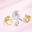 Anillo Doble Perla