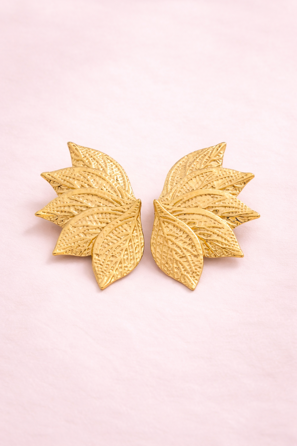 Aretes 5 hojas