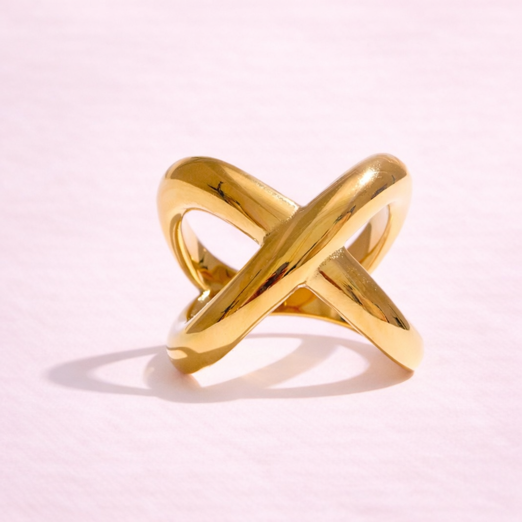 Anillo infinito Dorado