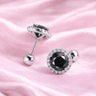 Aretes Halo Royale Moissanite