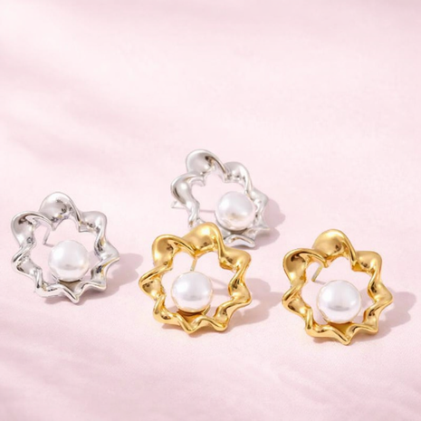 Aretes tipo Almeja