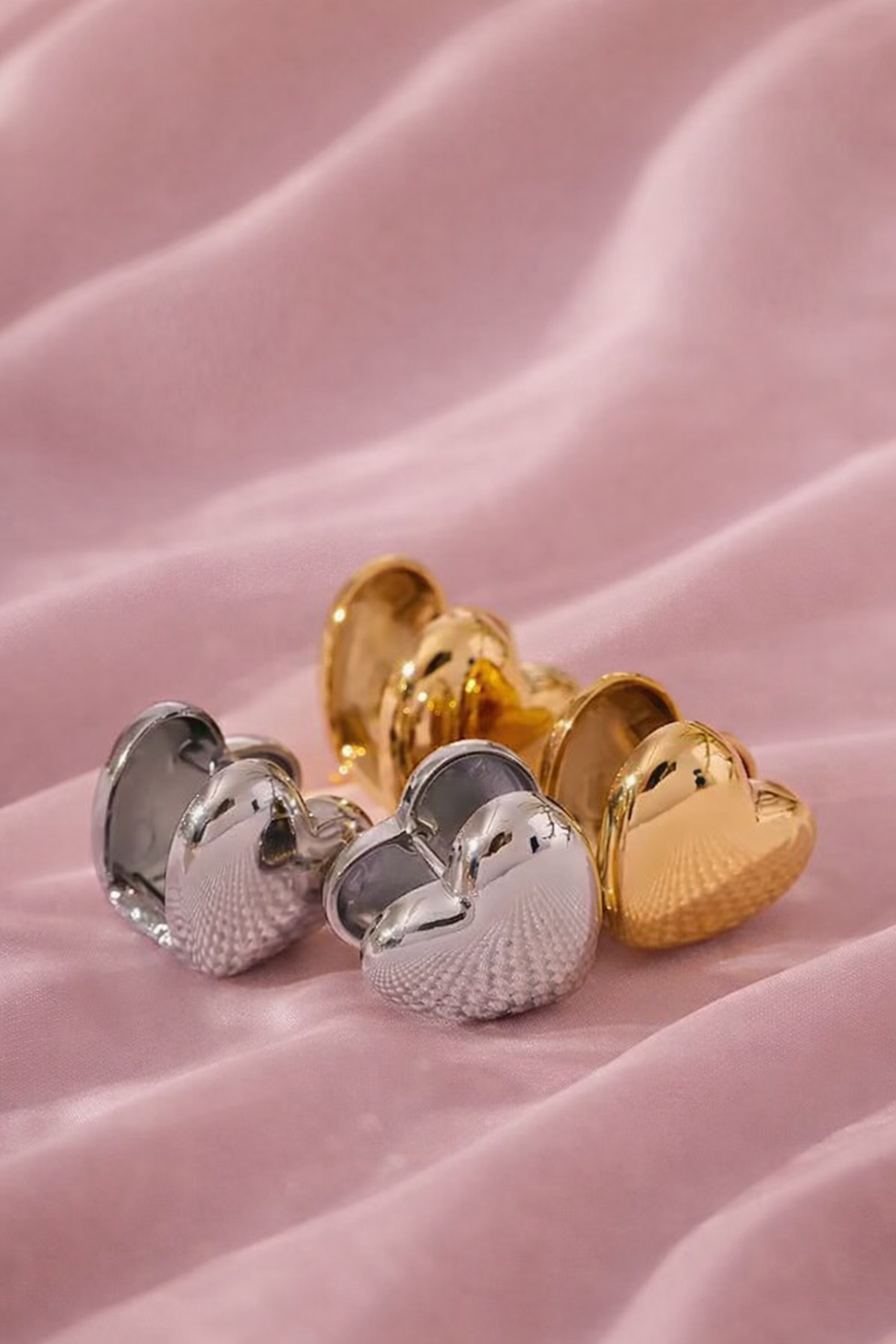 Aretes corazón