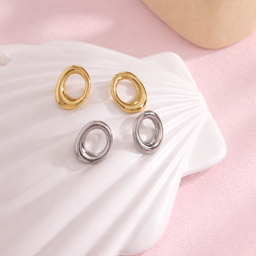 Aretes Oval
