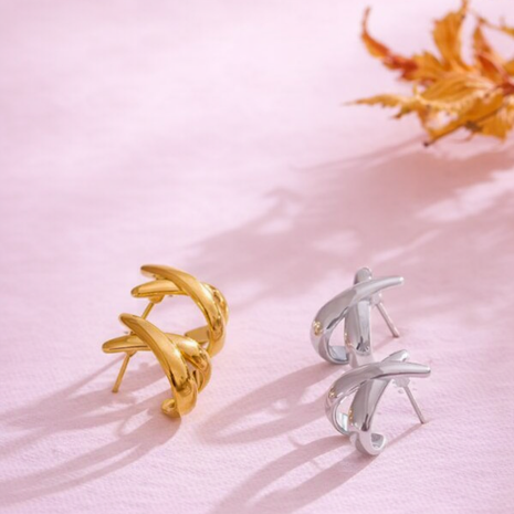 Aretes cruzados