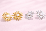 Aretes de acero inoxidable Margarita