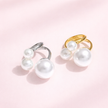 Anillo triple perla