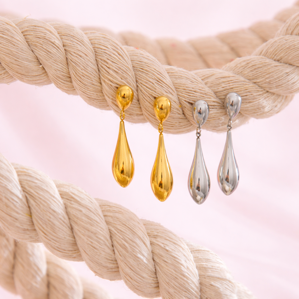 Aretes gota Lumiere