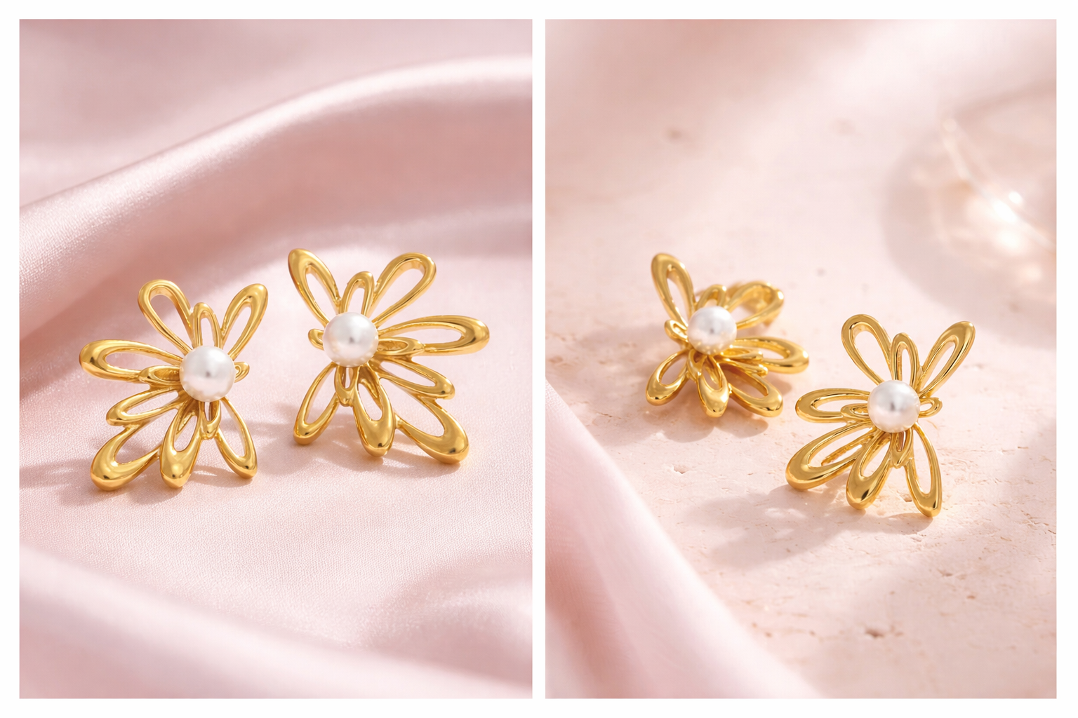 Aretes Perla Primavera