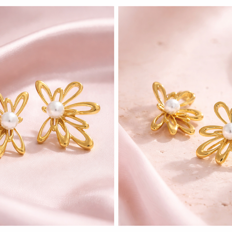 Aretes Perla Primavera