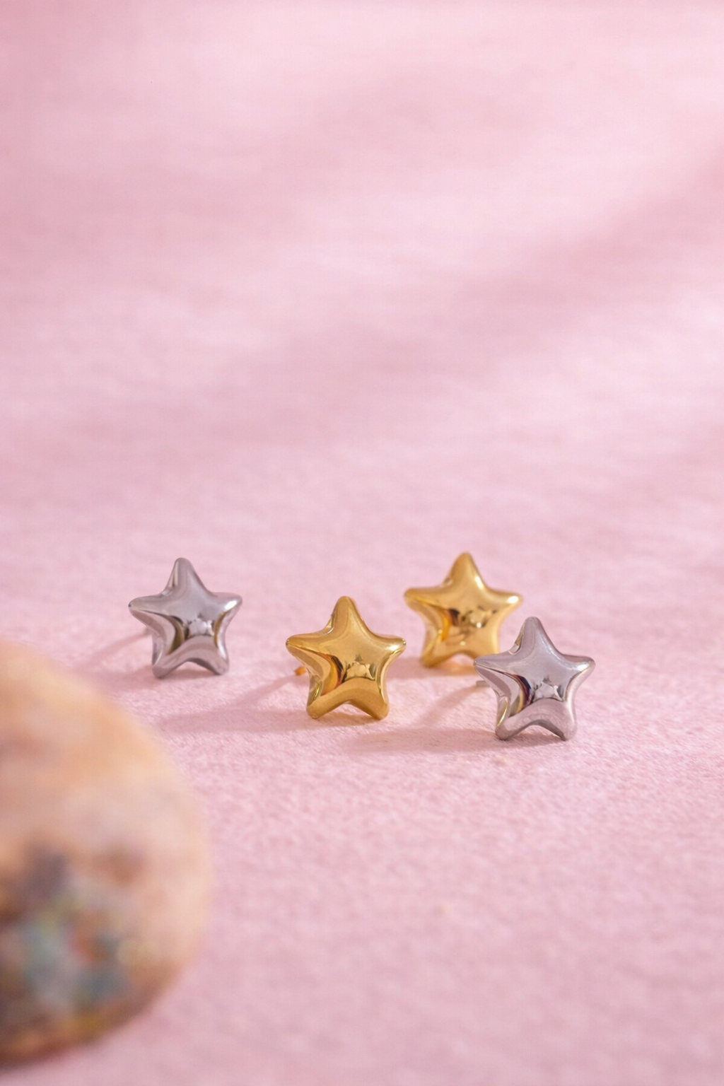 Aretes estrella mini