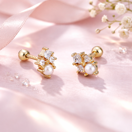 Ear Climbers Perla Stella