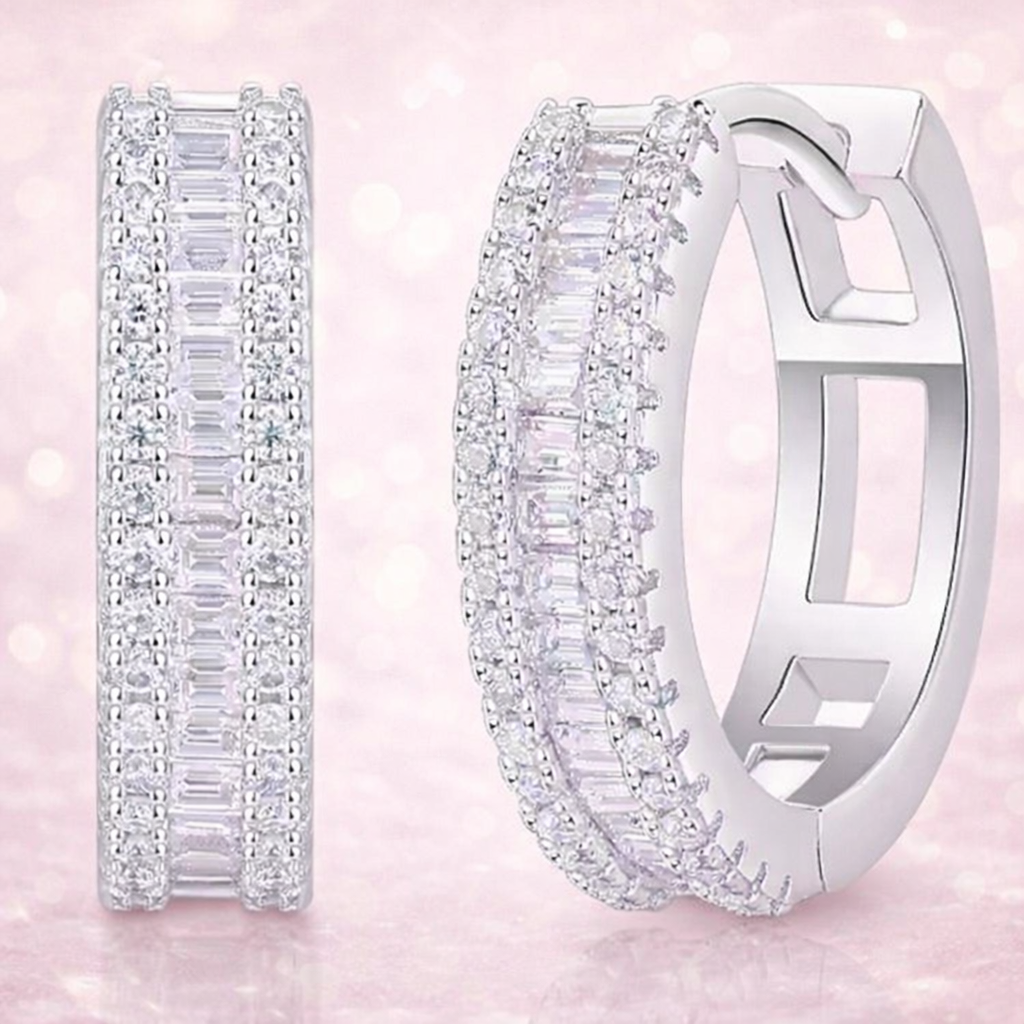 Arracadas Lumiere Moissanite