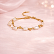 Pulsera perla doble