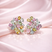 Aretes jardín de Turmalinas