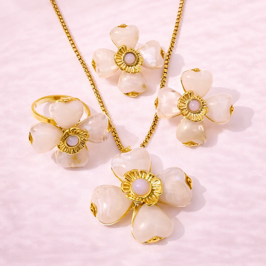 Set Floral Bloom