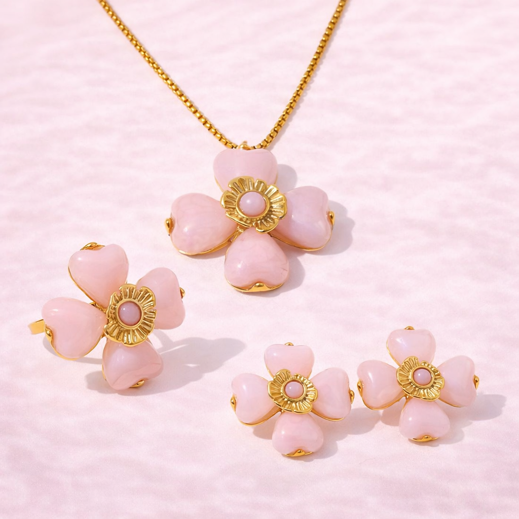 Set Floral Bloom