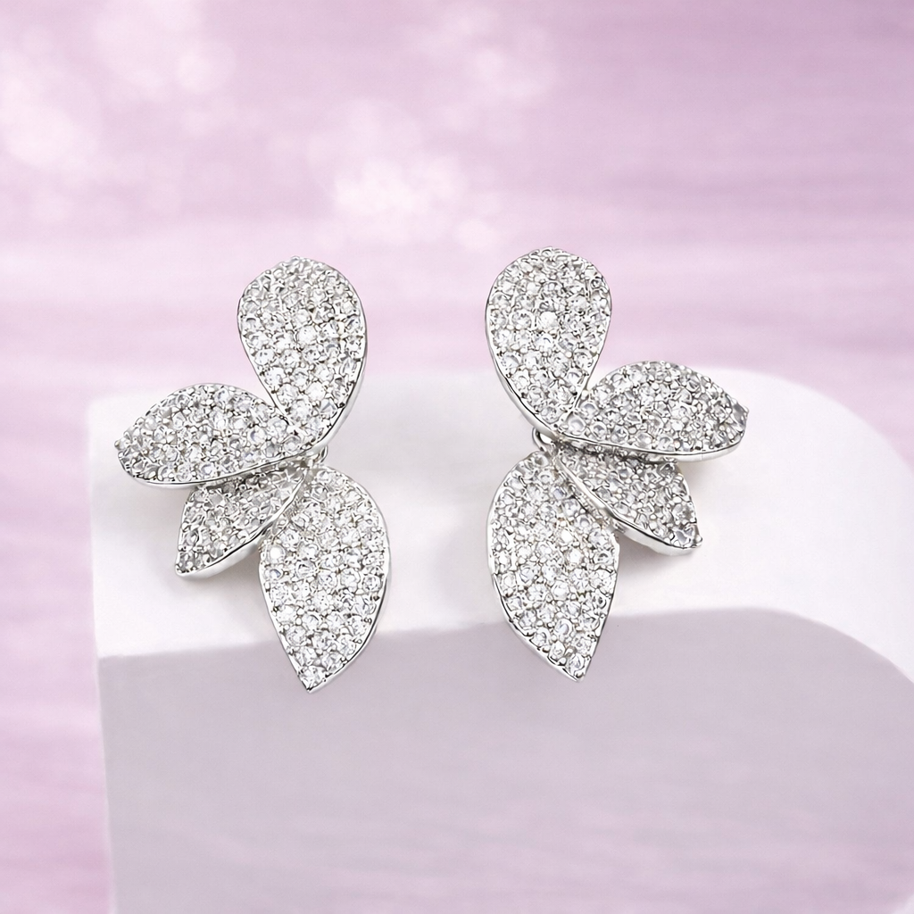 Aretes media hoja