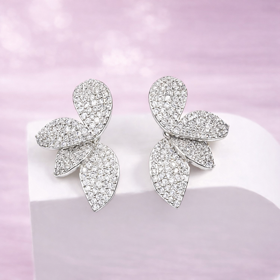Aretes media hoja