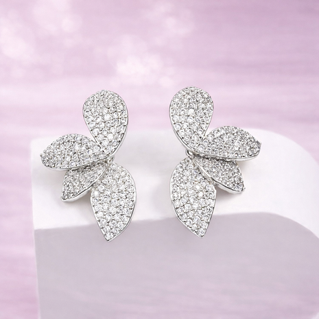 Aretes media hoja