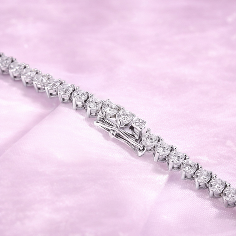 Collar Lumière Moissanita 3mm