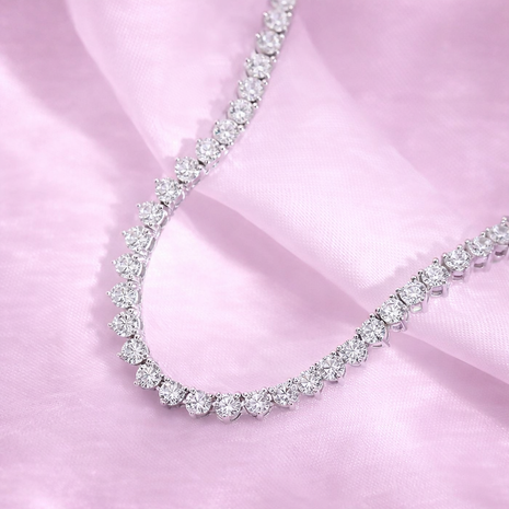 Collar Lumière Moissanita 3mm