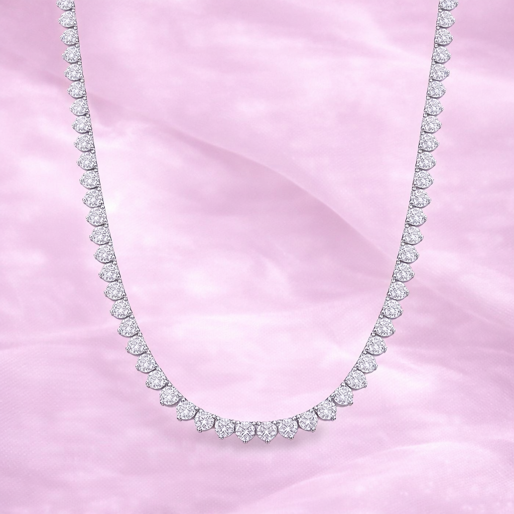Collar Lumière Moissanita 3mm