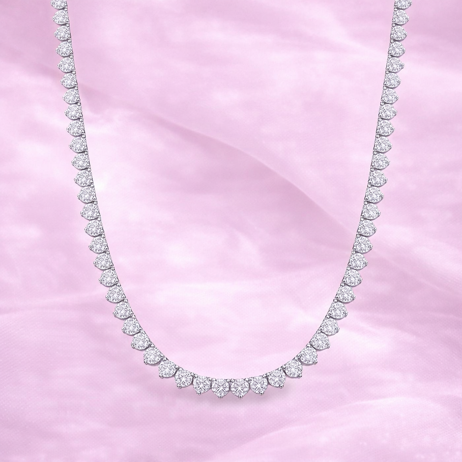 Collar Lumière Moissanita 3mm
