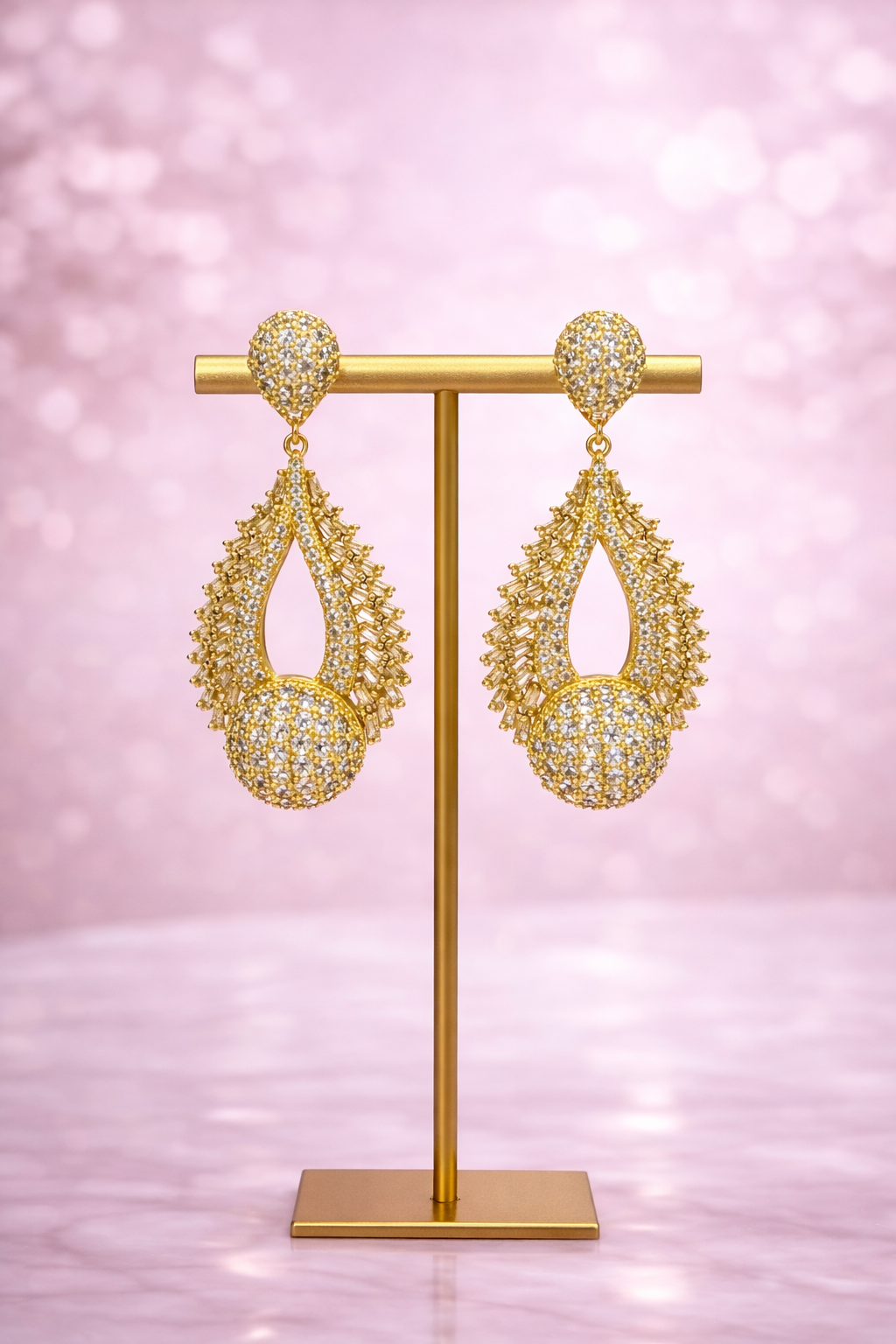 Aretes Majestic Drop