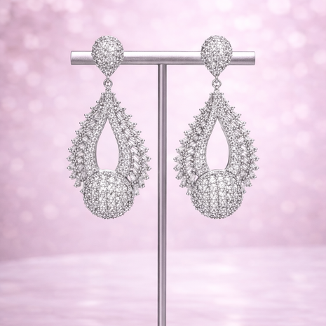 Aretes Majestic Drop