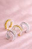 Ear cuff perlas