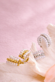 Ear cuff perlas
