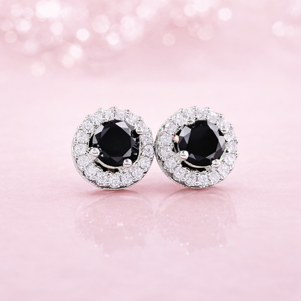 Aretes round halo