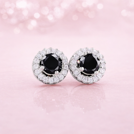 Aretes round halo