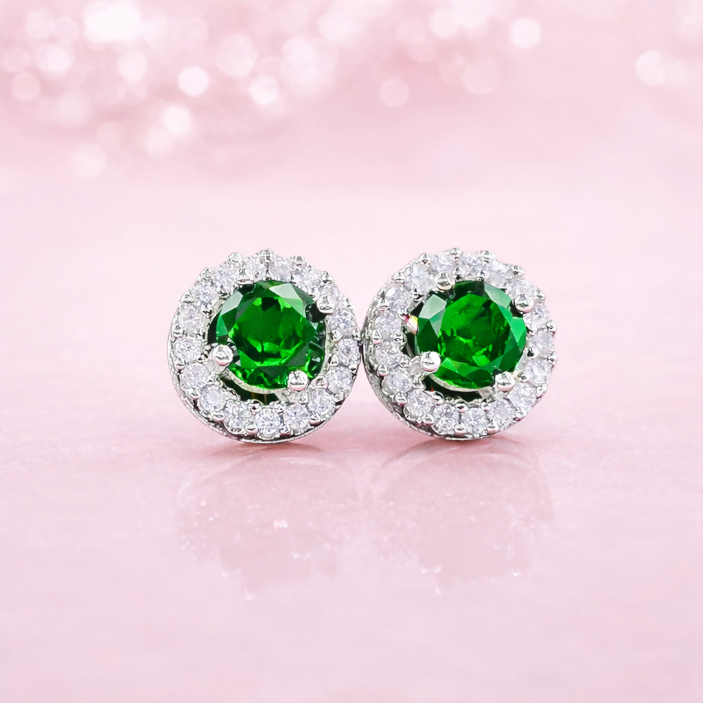 Aretes round halo