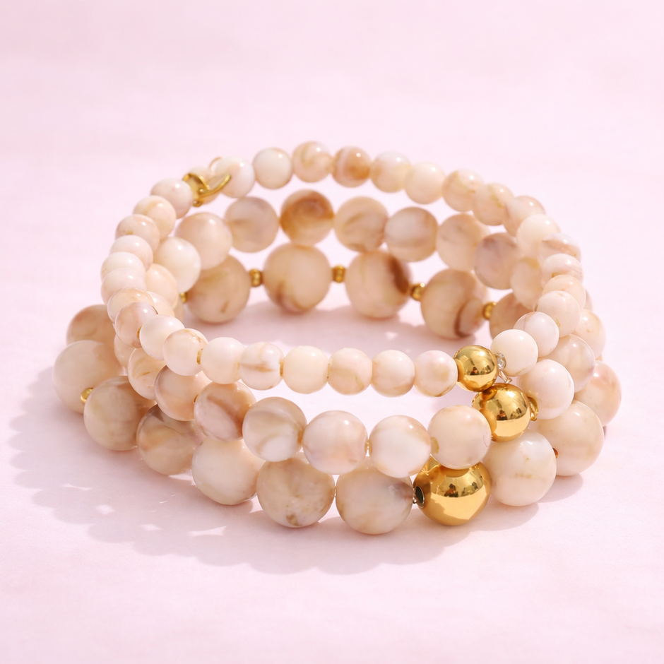 Pulseras triple