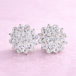 Aretes Flor de cristal