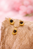 Set ojo de tigre/perla