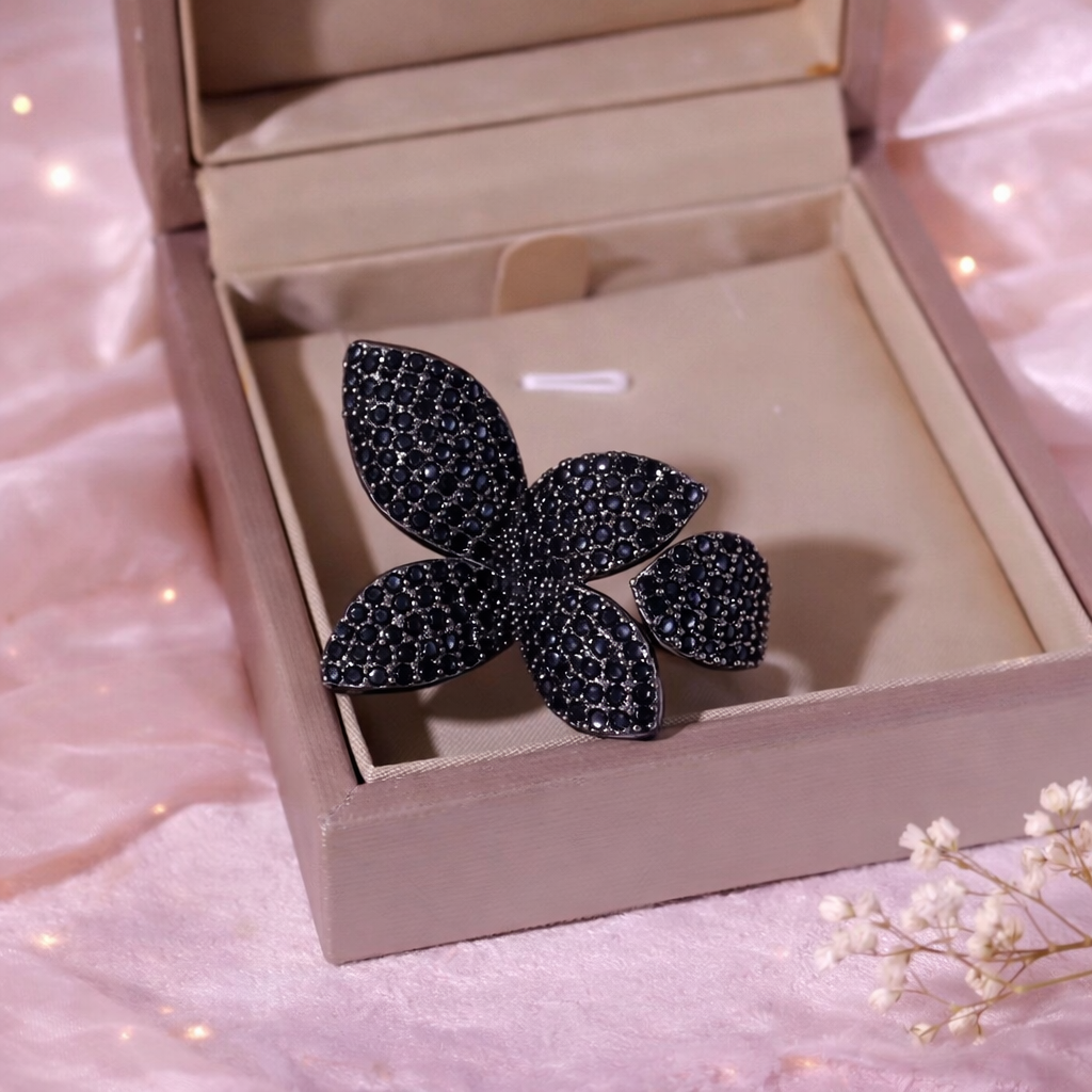 Anillo flor Lumiere