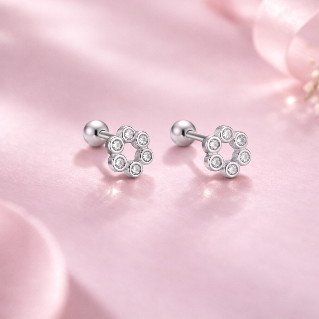 Ear climbers silueta