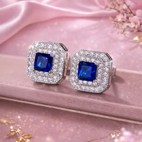 Aretes sapphire