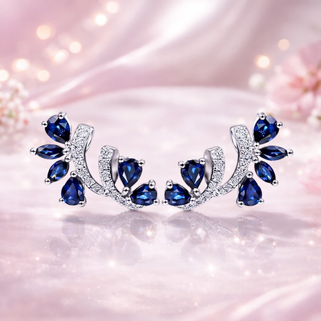 Aretes Greta azul