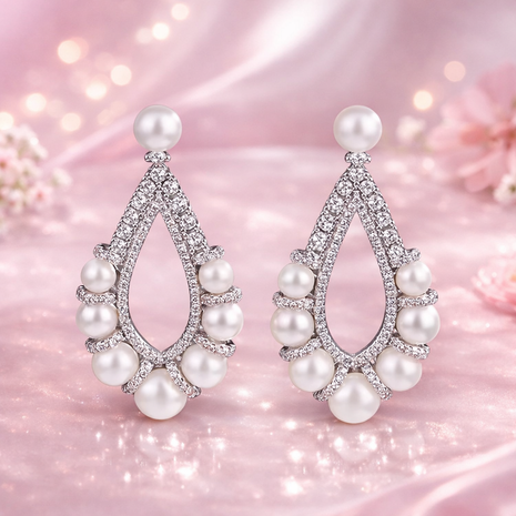 Aretes Perla Imperial